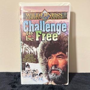Wilderness Family Classics~Challenge to be Free VHS Movie With Bonus Music CD